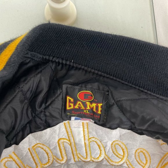 Needham High School Wrestling Wool Blend Varsity Jacket Vtg Massachusetts XL - Picture 4 of 4